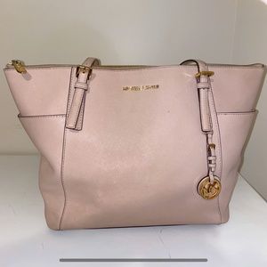 Michael Kors Large Shoulder Bag | Baby Pink